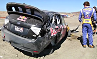 Video: Travis Pastrana Crashes in Prep for Tonight’s 2010 New Year’s Jump in Long Beach, California